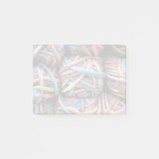 Colorful Yarn Post-it® Notes (Voorkant)