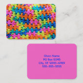 Colorful Yarn Visitekaartje (Voorkant / Achterkant)