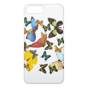 Colorful Yellow Blue Green Oranje Butterflies Case-Mate iPhone Case