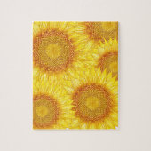 Colorful Yellow Sunflower Patroon Legpuzzel (Verticaal)