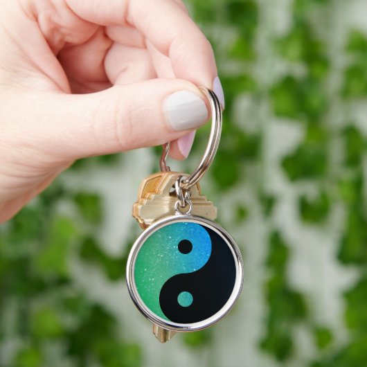 Colorful Yin Yang Sleutelhanger 1 (Hand)