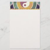 Colorful Yin Yang Stationery Briefpapier (Voorkant)