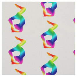 Colorful Yoga Art Stof