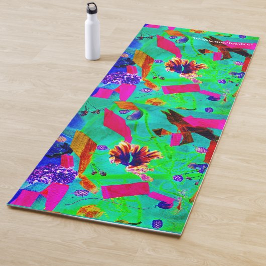 Colorful Yoga Mat (In situ)