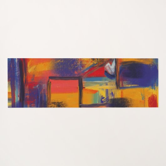 Colorful Yoga Mat (Achterkant (horizontaal))