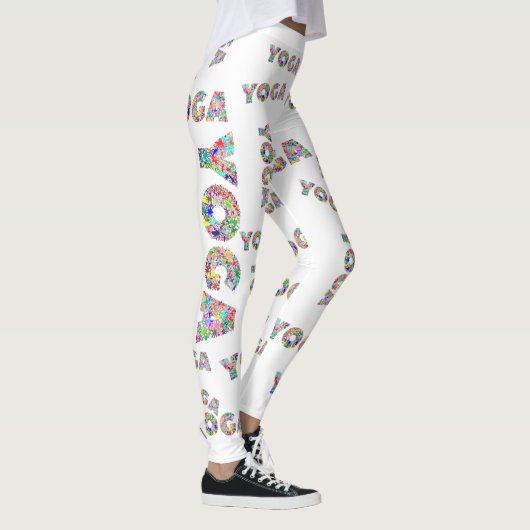 Colorful Yoga Women's Workout Walking Leggings (Rechts)