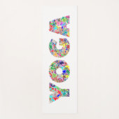 Colorful Yoga - Yogamat (Voorkant)