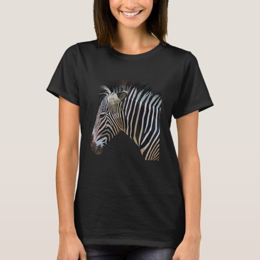 Colorful Zebra Grafisch 2 T-shirt (Voorkant)