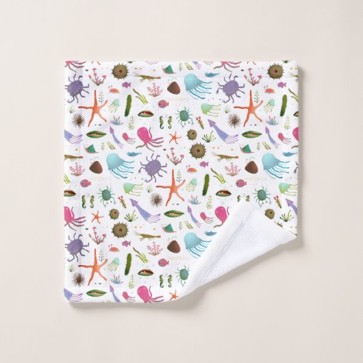 Colorful Zee Life Bad Handdoek (Wasdoekje)