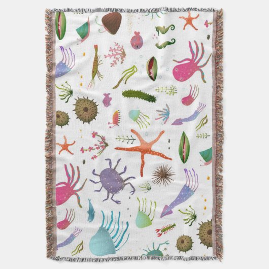 Colorful Zee Life Deken (Voorkant Verticaal)