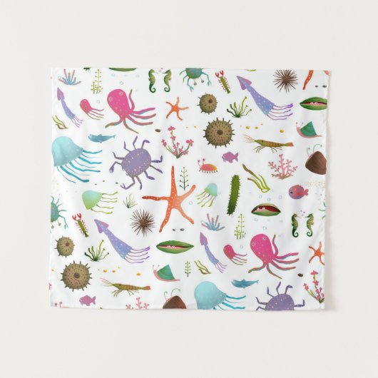 Colorful Zee Life Wandkleed (Voorkant (horizontaal))