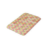 Colorful Zigzag Chevron Pattern Badmat (Gekanteld)