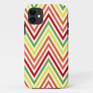 Colorful Zigzag Chevron Pattern Case-Mate iPhone Case