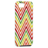 Colorful Zigzag Chevron Pattern Case-Mate iPhone Case (Back/Rechts)