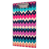 Colorful Zigzag Chevron Pattern Klembord (Links)