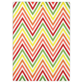 Colorful Zigzag Chevron Pattern Klembord (Achterkant)