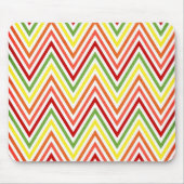 Colorful Zigzag Chevron Pattern Muismat (Voorkant)
