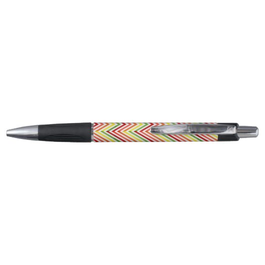 Colorful Zigzag Chevron Pattern Pen (Achterkant)