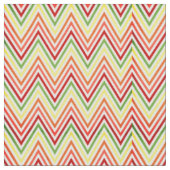 Colorful Zigzag Chevron Pattern Stof (Close Up)