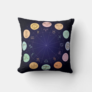 Colorful Zodiac Kussen