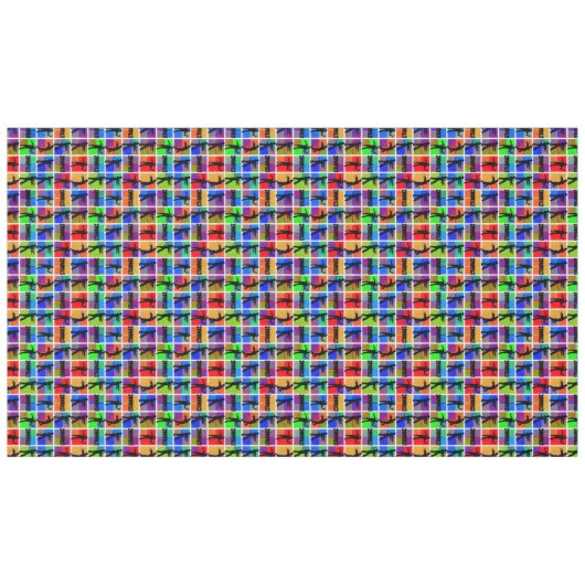 Colorful Zombies Pattern Tafelkleed (Voorkant (Horizontaal))