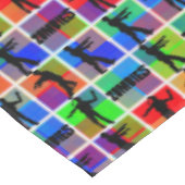 Colorful Zombies Pattern Tafelkleed (Gekanteld)