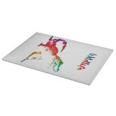 Colorfull Alligator Snijplank (Hoek)