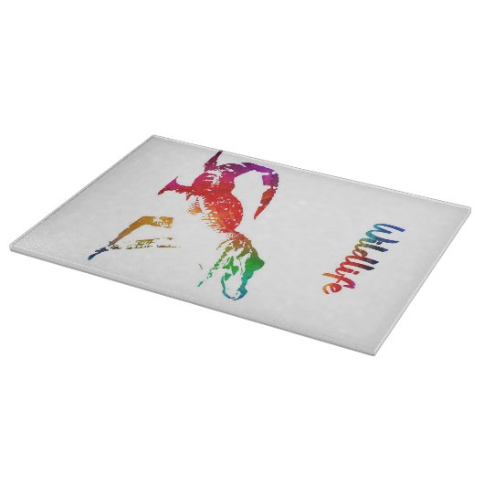 Colorfull Alligator Snijplank (Hoek)