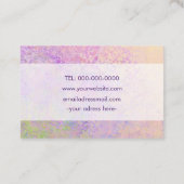 Colorfull Background Design Business Card Visitekaartje (Achterkant)