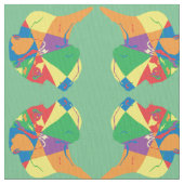 Colorfull Great Dane Stof (Close Up)