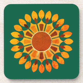 COLORFULL MODERN FLOWER GIFT DAUGHTER SISTER MOM BIER ONDERZETTER