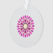 COLORFULL MODERN FLOWER GIFT DAUGHTER SISTER MOM ORNAMENT (voorkant)