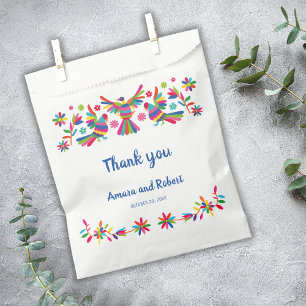 COLORFULL OTOMI MEXICAN BEDANKZAKJE