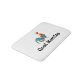 colorfull Rooster Goedemorgen Badmat (Gekanteld)