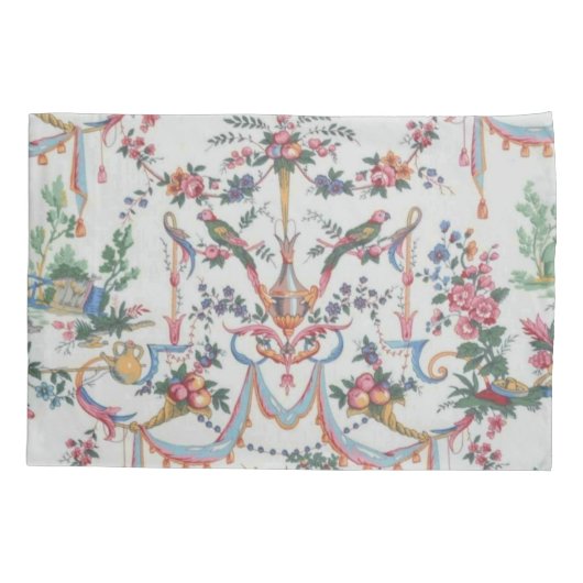 Colorfull Toile Kussensloop (Achterkant)