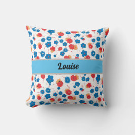 Colorfull Wildflower Floral Pattern Kussen