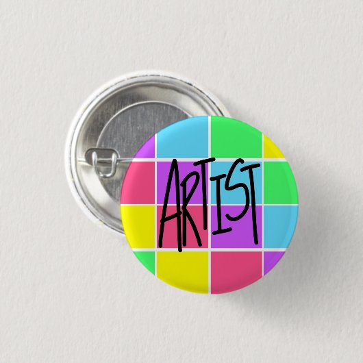 ColorFUN Artist Round Button (Voorkant /achterkant)