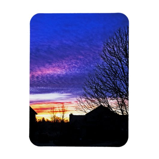 Colorfun Sunrise in Cincinnati Magneet (Verticaal)