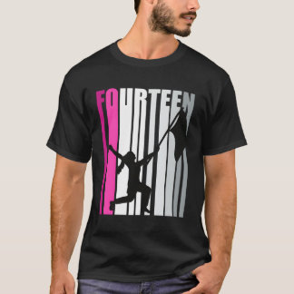 Colorguard 14th Marching Band Vlaggen T-shirt