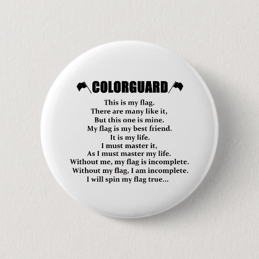 Colorguard Cadence Button (Voorkant)