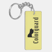 Colorguard Flag Text Sleutelhanger (Voorkant Links)