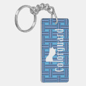 Colorguard Flag Text Sleutelhanger (Voorkant Links)