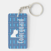 Colorguard Flag Text Sleutelhanger (achterkant)