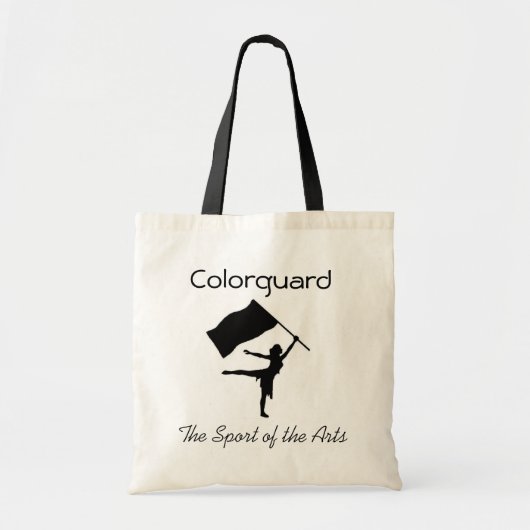 Colorguard Kunstsport Tote Bag (Voorkant)