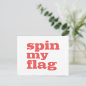 Colorguard - Spin Mijn Vlag Briefkaart (Staand voorkant)