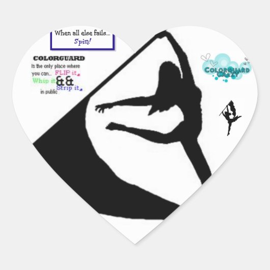 Colorguard sticker (Voorkant)