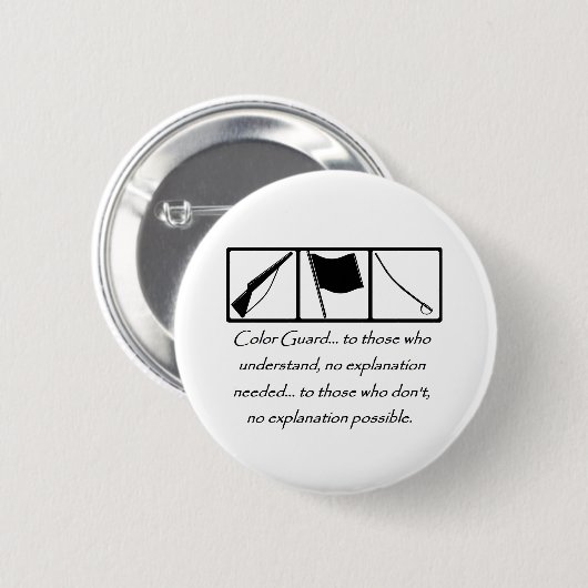 Colorguard Understanding Button (Voorkant /achterkant)