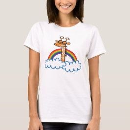Colorida Jirafa. Jirafa. Arcoiris, arco iris T-shirt