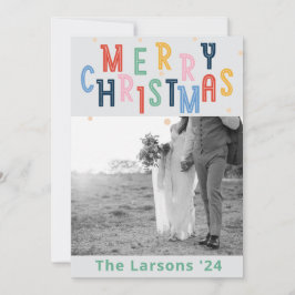 Colorida tarjeta navideña de Feliz Feestdagenkaart