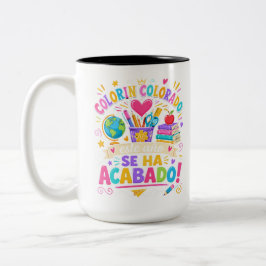 Colorín Colorado Este Año Se Ha Acabado Spaans Tweekleurige Koffiemok